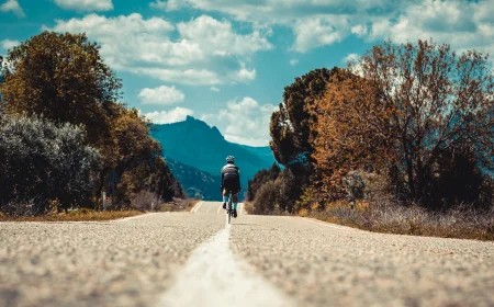 Riding a bike is a delightful and invigorating experience