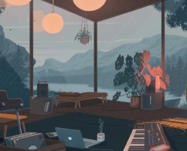 Crafting visual perfection in a modern workspace